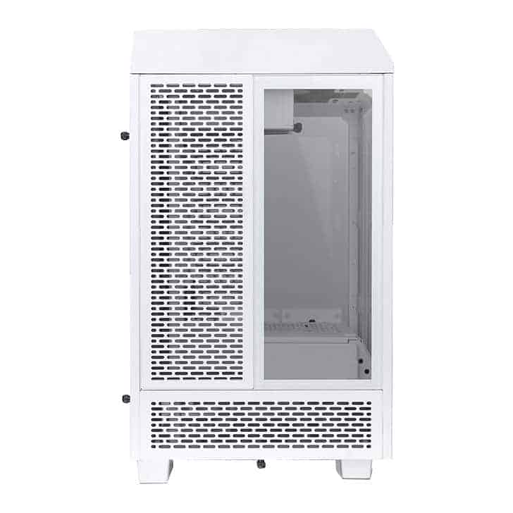 (image for) Thermaltake The Tower 100 White Mini Chassis Tempered Glass PC Gaming Case